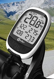 CMeilan Cycling Computer CMeilan Unisex's Meilan M2 GPS Cycling / Bike Computer Speedometer with ANT+ Function, Heart Rate and Power Compatible, White, 2inch