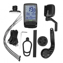 CXM Bicycle Speedometer - Outdoor Cycling Waterproof Bike Odometer, Multifunction Bicycle Computer, Riding Accessory