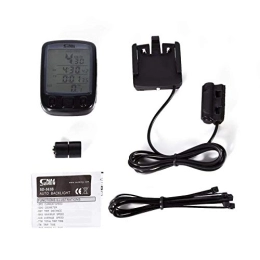 WJSW Accessories Cycle Bicycle Bike LCD Computer Odometer Speedometer With Backlight Monitor Bikes' Speed Distance And Riding Time