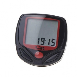 QuRRong Cycling Computer Cycling Computer with Cable with 14 Functions LCD Bicycle Odometer Speedometer Waterproof for Bicycle Lovers