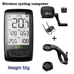 DOOK Cycling Computer DOOK Bike Computer Big Screen with M4 ANT+ Function BLE4.0 Wireless Cycle Computer Waterproof with Speed Sensor Waterproof