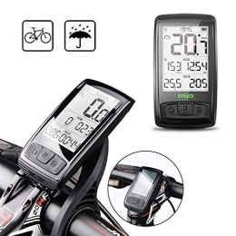 DOOK Accessories DOOK Bike Computer, wireless Bicycle Speedometer and Odometer Waterproof Cycle Computer with Backlight LCD Monitor, Heart Rate Monitor Automatic Sleep / Wake, Included Battery 800 mAh