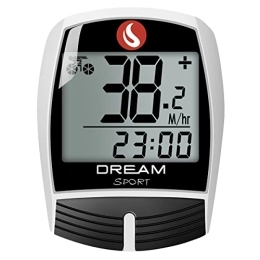 DREAM SPORT Accessories DREAM SPORT Bike Computer Bicycle Speedometer and Odometer 16-function Wired Bike Computer Waterproof DCY016