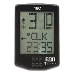 Echowell Cycling Computer Echowell Eon Touch 16C Cycle Computer - Black