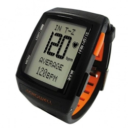 Echowell Accessories Echowell PH7 Wireless Heart Rate Cadence Monitor ANT+ and GPS Black Orange