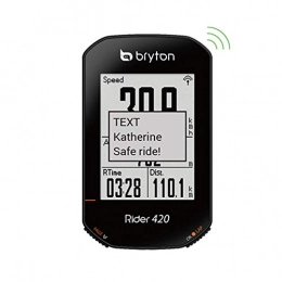 Elikliv Accessories Elikliv Bryton Rider 420 GPS Cycling Computer Enabled Bicycle / Bike Computer and Bryton mount Waterproof wireless speedometer New 2020