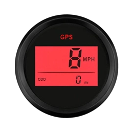 ELING Accessories ELING Warranted Digital GPS Speedometer Odometer For Car Boat With Backlight 2 inches(52mm) 12V / 24V
