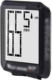 EPPDAU Accessories EPPDAU Speedometer, Odometer, Wireless Waterproof Bike Computer, Multifunction Bicycle Speedometer, Bicycle Computer for Road Bikes with Large LCD Display with Backlight