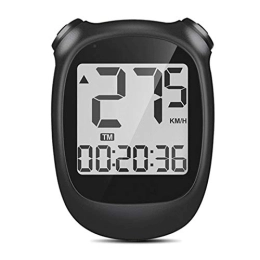 Feixunfan Bike Computer Bike Position System Computer Wireless LCD Display Speedometer Cycling Computer Odometer Waterproof for Bicycle Enthusiasts (Color : Black, Size : ONE SIZE)