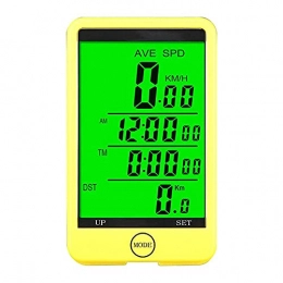 FYRMMD Cycling Computer FYRMMD Bicycle Odometer Speedometer Indoor Bicycle Computer, Bicycle Computer Wireless, Large Screen, Automatic Wa(Bicycle stopwatch)