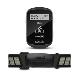 Garmin Cycling Computer Garmin Edge 130 GPS Bike Computer with HR Bundle, Black