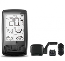 gdangel Accessories gdangel Bike Speedometer Wireless Bicycle Computer Bluetooth Temperature Speedometer Mount Holder Sensor Counter Cycling Odometer Bike Accessories