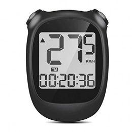 Goodvk Cycling Computer Goodvk Bike Odometer Bike Position System Computer Wireless LCD Display Speedometer Cycling Computer Odometer Waterproof Easy to Carry (Color : Black, Size : ONE SIZE)