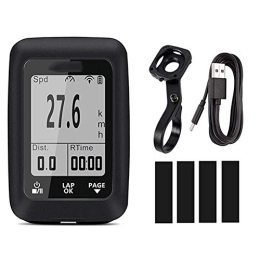 All-Purpose Cycling Computer GPS Bicycle Computer Bluetooth ANT + Wireless Bicycle Stopwatch Waterproof IPX7 Road Bike Odometer Bicycle Speedometer
