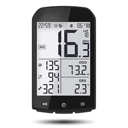 Lesrly-Cycle Cycling Computer GPS Bicycle Computer, Waterproof Bicycle Speedometer And Odometer, ANT+ Wireless Bicycle Computer, LCD Display with Backlight, Suitable for All Bicycles