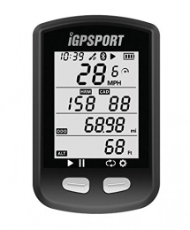 iGPSPORT  GPS Bike Computer Wireless Waterproof iGPSPORT iGS10 Auto Backlight Screen Cycling Computer Support Heart Rate Monitor and Speed Cadence Sensor ANT+ Connection