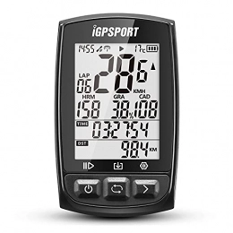 WATPET Accessories Gps Navigation ANT+ GPS Cycling Computer Rechargeable IPX7 WaterProof Anti-glare Screen Bike Cycling Bicycle GPS Computer Odometer with Mount