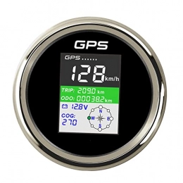 harayaa GPS Speedometer Gauge LCD Display Marine GPS Odometer PLG3-BS-GPS for Car