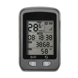 Heqianqian Cycling Computer Heqianqian Bicycle Computer Wireless Bike Computer GPS IPX7 Waterproof Cycling Speedometer Data Code Table For Bike Speedometer Odometer Cycling Tracker Waterproof