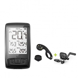 HJTLK Accessories HJTLK Bike Computer, Meilan Wireless Bicycle Computer Bike Speedometer With Speed and Cadence Sensor Can Connect Bluetooth