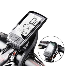 HKANG Accessories HKANG® Bike Computer Wireless Waterproof Cycling Computer Automatic Wake-up Multifunctions Bicycle Speedometer Odometer Backlight LCD Display-Tracking Distance Avs Speed Time