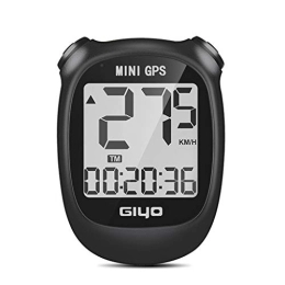 HKYMBM Accessories HKYMBM M3 GPS Bike Computer, Wireless Waterproof Cycle Bike Speedometer and Odometer with LCD Display & Multi Functions for Outdoor Bikers (Black)