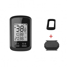 HONGLONG Cycling Computer HONGLONG Bicycle Computer, LCD Monitor, Wireless Used Smart GPS Code Table with 10 Functions, IPX7 Waterproof To Measure Speed Navigation And Data Exchange, M