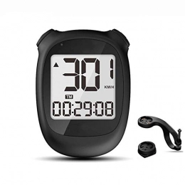 HYDDG Cycling Computer HYDDG GPS Cycling Computer, Wireless Speedometer IPX5 Waterproof USB Rechargeable Bicycle Odometer Suitable for Outdoor Travel