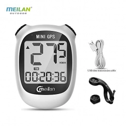 IEAST Cycling Computer IEAST Bike Odomter Bicycle Computer Mini GPS Bike Computer Wireless Cycling Computer Bicycle Speedometer And Odometer Waterproof Computer With LCD Display for Tracking Riding Speed Track Distance