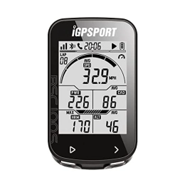 iGPSPORT Accessories IGPSPORT GPS Bike Computer iGS50E Wireless Cycle Computer Waterproof Compatible Speed Cadence Heart rate Sensor (White, Not include Sensor)