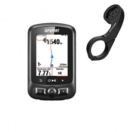 iGPSPORT Cycling Computer iGPSPORT GPS Bike Cycling Computer ANT+ Function iGS618 Cycle Computer with Road Map Waypoint Navigation Waterproof IPX7 2.2Inch Anti-glare Large Colour Screen with S60 Out-Front Bike Mount