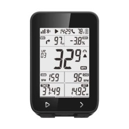 iGPSPORT Cycling Computer iGPSPORT iGS320 Waterproof Cycling Computer, Bike Computer Cycling GPS Units with 2.4 inch No-Air-Gap Screen, 72 Hours Battery Life and BLE5.0 / ANT+