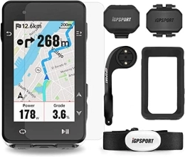 iGPSPORT  iGPSPORT iGS630 Bike Computer Sensor Bundle, Map Navigation Wireless Cycling GPS Computer with Speed Cadence Sensor