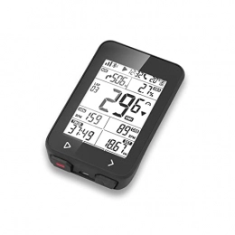 BWYM Cycling Computer IGS320 GPS Cycling Computer, Wireless GPS Bike Tracker With Bluetooth Ant+, Waterproof Dynamic Performance Monitoring, Popularity Routing Speedometer With Auto Backlight (Size : Black)