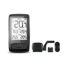 KAMELUN Cycling Computer KAMELUN Bike Speedometer Computer Wireless Waterproof Heart Rate Cadence Monitor Stopwatch Bicycle Computer Cycling Odometer Accessories