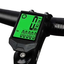 Koliyn Accessories koliyn Bicycle wireless code meter, multi-function LCD waterproof backlight display, outdoor riding speed meter, odometer