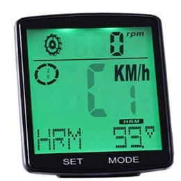KUANDARGG Accessories KUANDARGG 2.8 Inch GPS Speedometer Bicycle Computer, Multifunction Monitor Rainproof Cycling Cadence Sensor Heart Rate For Hiking, Climbing, Riding