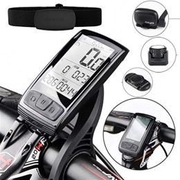 KUANGQIANWEI Accessories KUANGQIANWEI Bike accessories Cadence Sensor Speed M4 Bicycle Speedometer Bicycle Computer Wireless Can Connect Bluetooth Heart Rate Monitor bike computer (Color : Heart Computer)