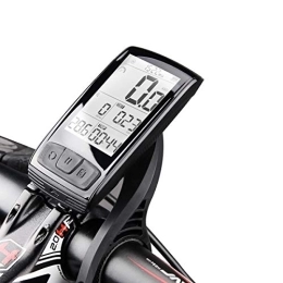 Lesrly-Cycle Accessories Lesrly-Cycle Wireless Bike Computer, Cycling Waterproof Bike Odometer, Multi-Functional Riding Bicycle Computer Stopwatch, Suitable for All Bicycles