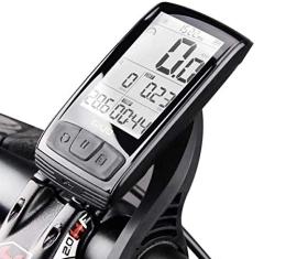 Lesrly-Cycle Wireless Bluetooth Bike Computer, Cycling Odometer Speedometer Multifunction Waterproof LCD Backlight USB Rechargeable Outdoor Accessories