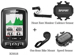LFDHSF Cycling Computer LFDHSF Bike Computer, Bluetooth Speedometer Bicycle Stopwatch (Heart Rate Monitor +Cadence Sensor+Out-Front Bike Mount +Speed Sensor)