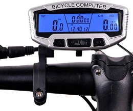 LFDHSF Accessories LFDHSF Cycling Computers Wired Waterproof Bicycle Speedometer Backlight Big Screen Tracking Distance Speed Time
