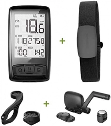 LFDHSF Accessories LFDHSF Wireless Bicycle computer Bike Speedometer Tachometer Sensor Weather Receiving Heart Rate