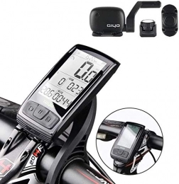LFDHSF Accessories LFDHSF Wireless Bike Computer Speedometer Odometer with Cadence Sensor, Backlight LCD Display Bluetooth&ANT+ Cycling Code Table