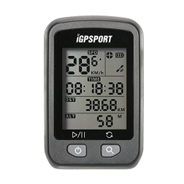 Lixada Rechargeable IPX6 Waterproof Auto Backlight Screen Bike Cycling Cycle Bicycle GPS Computer Odometer with Mount