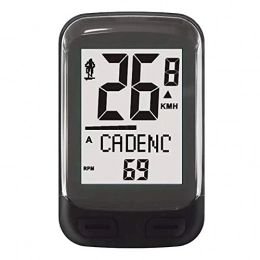 LIYANG Accessories LIYANG Bike Odometer Wireless 23 Functions 2.4G Cadence Sensor Bike Computer Speedometer Odometer (Color : Black, Size : ONE SIZE)