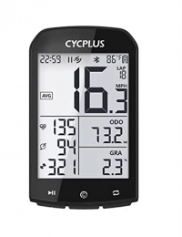 BWYM Cycling Computer M1 GPS Cycling Computer, Wireless GPS Bike Tracker With Bluetooth Ant+, Waterproof Dynamic Performance Monitoring, Popularity Routing Speedometer With Auto Backlight (Size : Black)