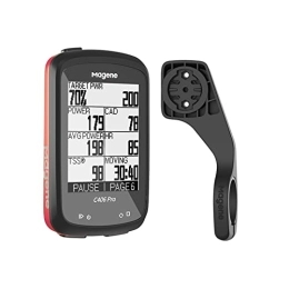 Magene Accessories Magene C406 PRO GPS Bike Computer ANT+ and Bluetooth 5.0, 2.4 Inch HD LCD Screen, Supports 8 Types of Sensor Connections, 9 System Languages, Wireless Bike Computer