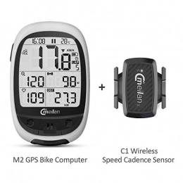 Meilan  MeiLan GPS Core Wireless Bike Computer M2 + C1 Speed Cadence Sensor
