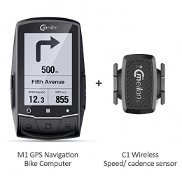 Meilan Cycling Computer MeiLan GPS navigation Bike Computer M1 + C1 Speed Cadence sensor